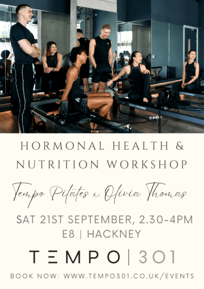 Nutrition and hormone health workshop Hackney