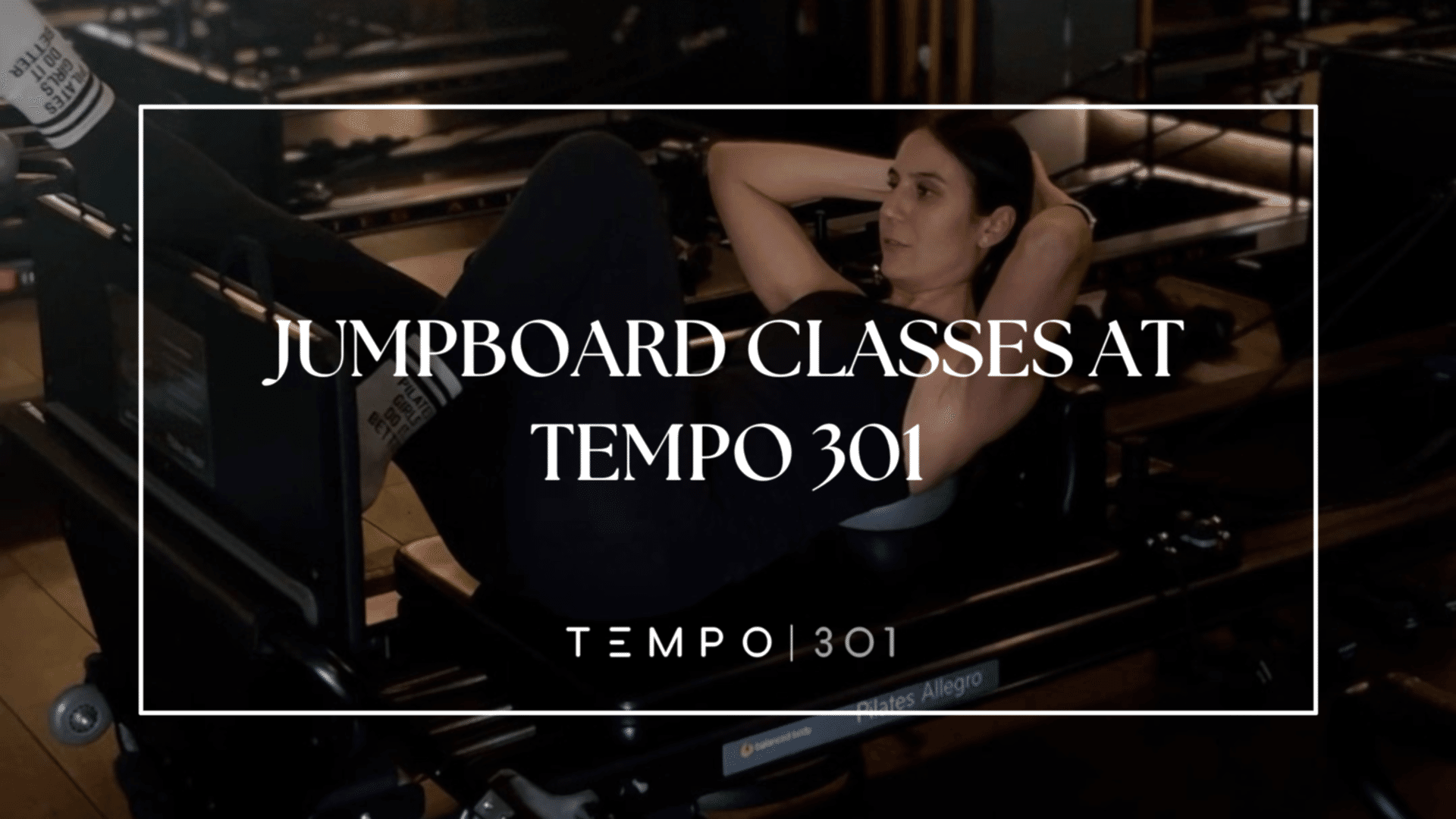 Jumpboard reformer Pilates at Tempo 301
