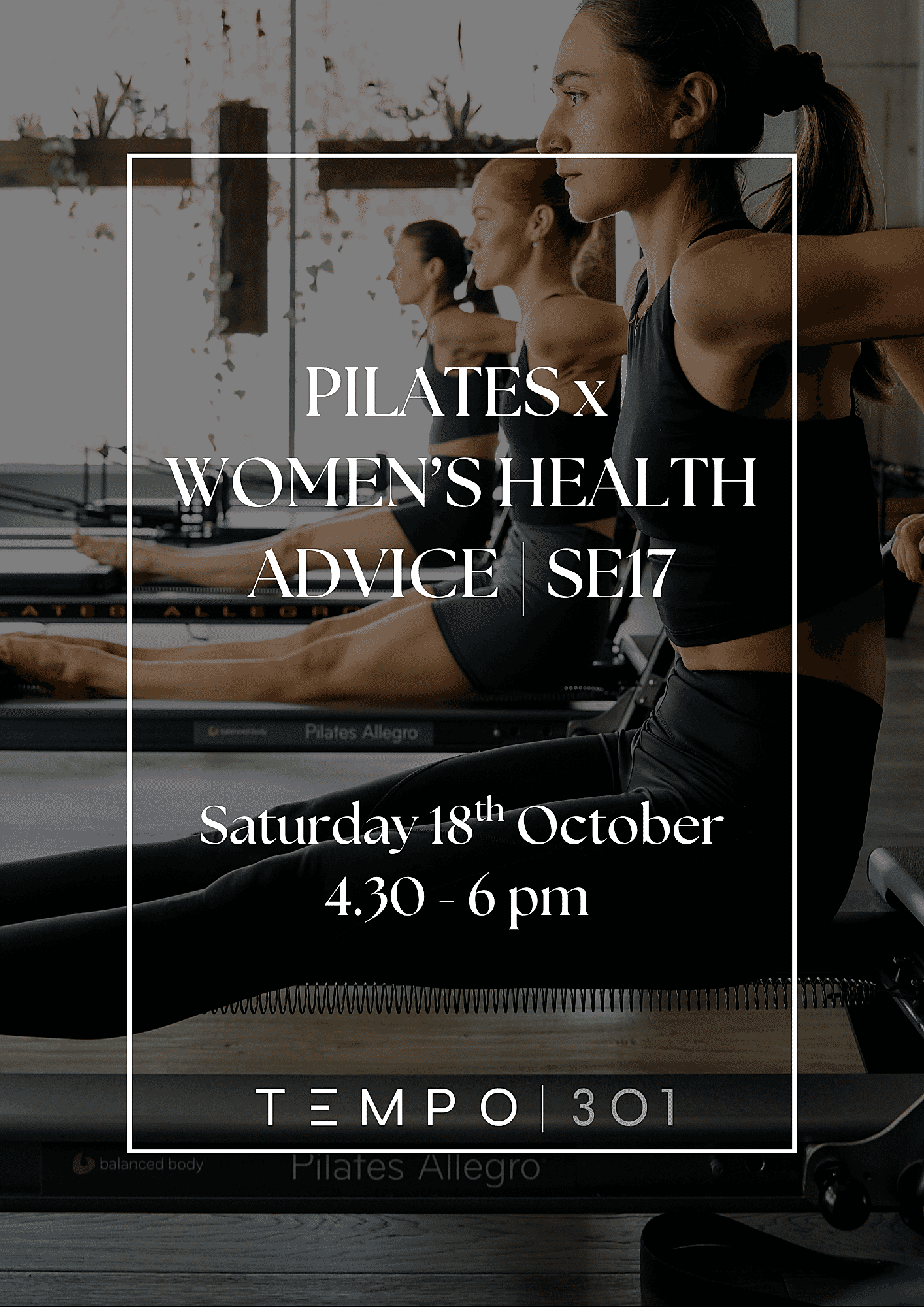 MENOPAUSE PILATES EVENT